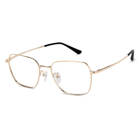 Vincent Chase Online Gold Full Rim Geometric left side