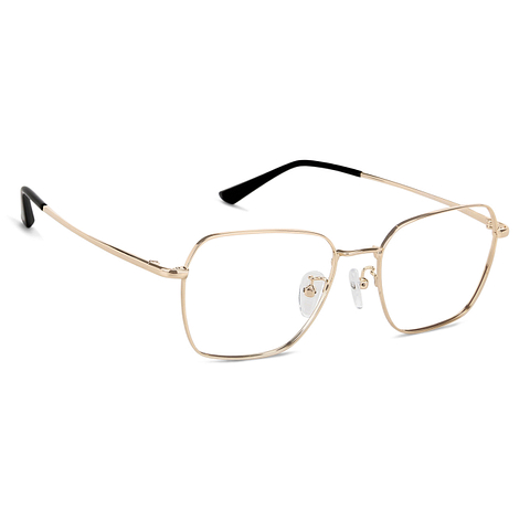 Vincent Chase Online Gold Full Rim Geometric left side