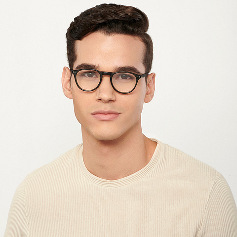 Vincent Chase Online Green Transparent Full Rim Round right side