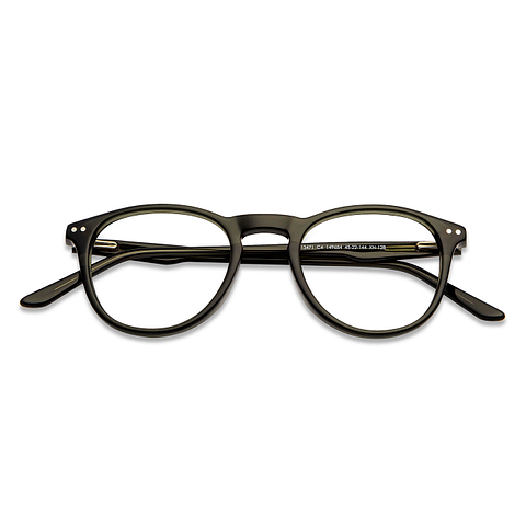 Vincent Chase Online Green Transparent Full Rim Round left side