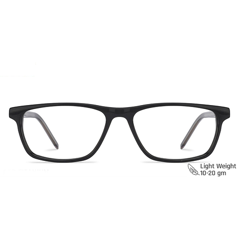 Vincent Chase Online Black Full Rim Rectangle left side