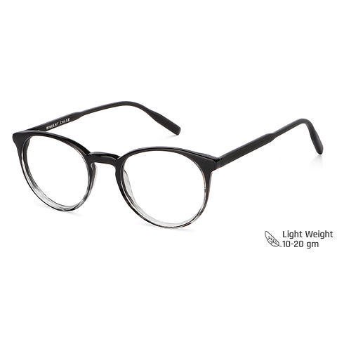 Vincent Chase Online Black Transparent Full Rim Round right side