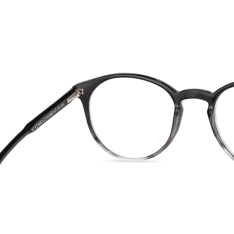 Vincent Chase Online Black Transparent Full Rim Round right side
