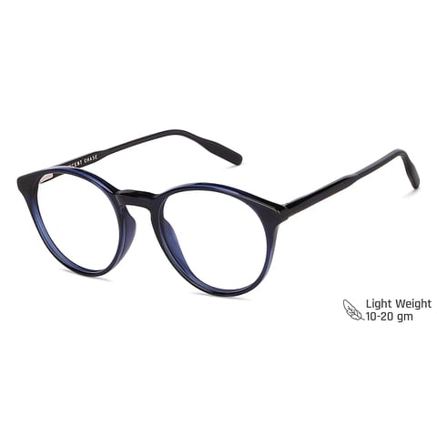 Vincent Chase Online Sky Blue Full Rim Round right side