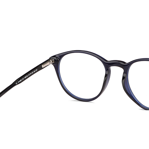 Vincent Chase Online Sky Blue Full Rim Round left side