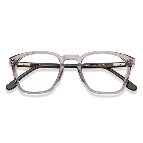 Vincent Chase Online Gray Transparent Full Rim Square left side