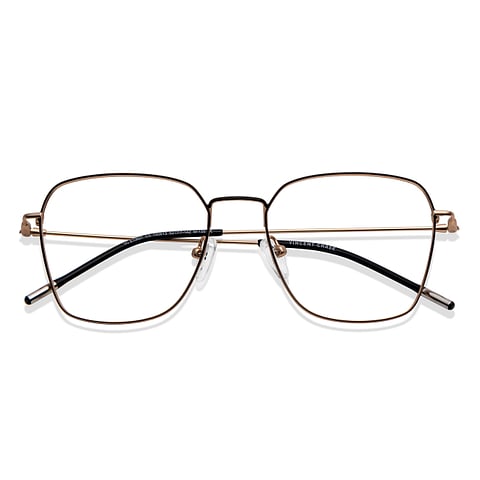 Vincent Chase Online Black Gold Full Rim Geometric left side