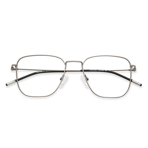 Vincent Chase Online Gunmetal Full Rim Square left side