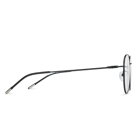 Vincent Chase Online Black Full Rim Round left side