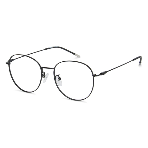 Vincent Chase Online Black Full Rim Round left side