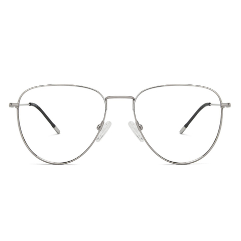 Vincent Chase Online Mid Gunmetal Full Rim Aviator left side