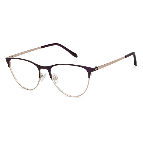 Vincent Chase Online Purple Gold Full Rim Cat Eye right side