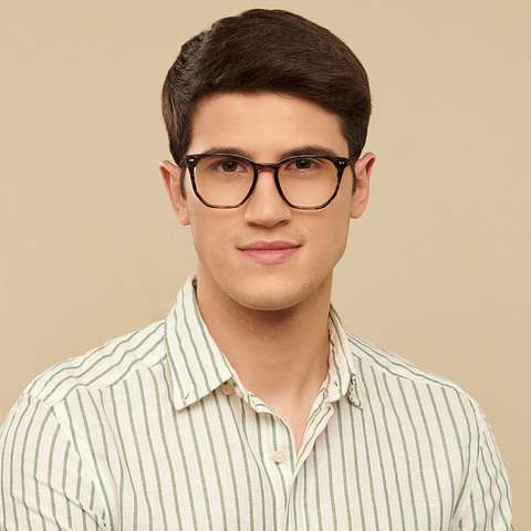 Vincent Chase Online Light Gray Full Rim Geometric left side