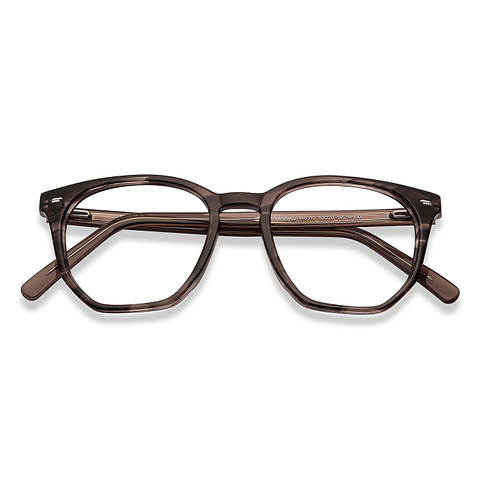 Vincent Chase Online Light Gray Full Rim Geometric left side