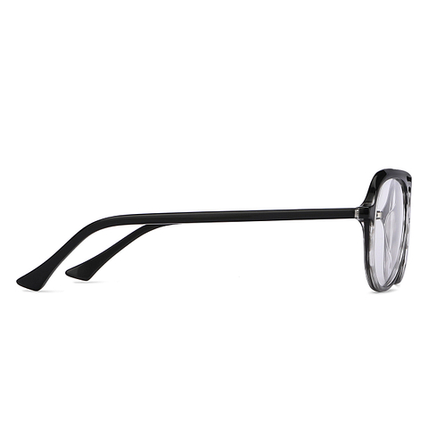 Vincent Chase Online Black Transparent Full Rim Aviator left side