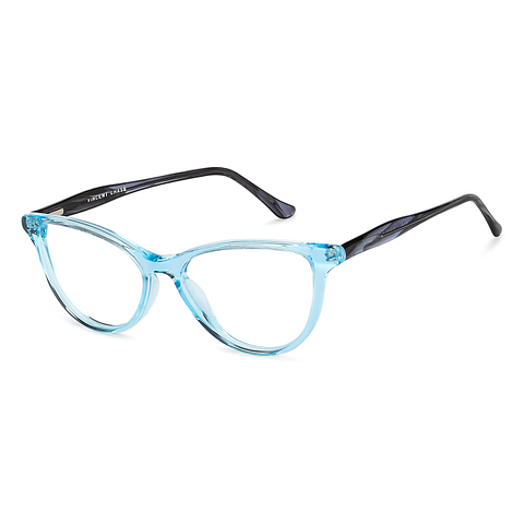 Vincent Chase Online Blue Transparent Full Rim Cat Eye right side