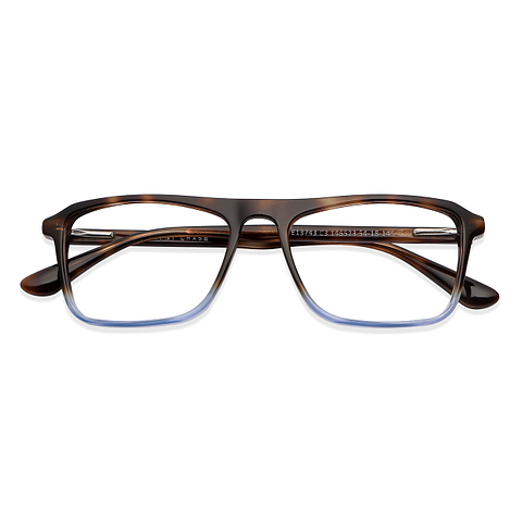 Vincent Chase Online Brown Tortoise Transparent Full Rim Rectangle left side