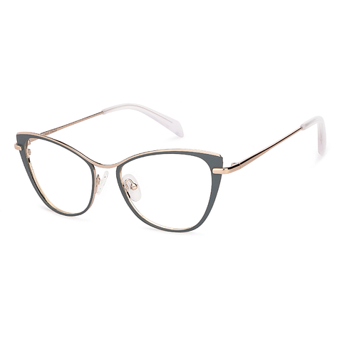 Vincent Chase Online Gold Grey Full Rim Cat Eye right side