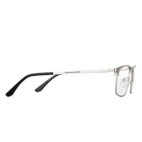 Vincent Chase Online Silver Full Rim Rectangle left side