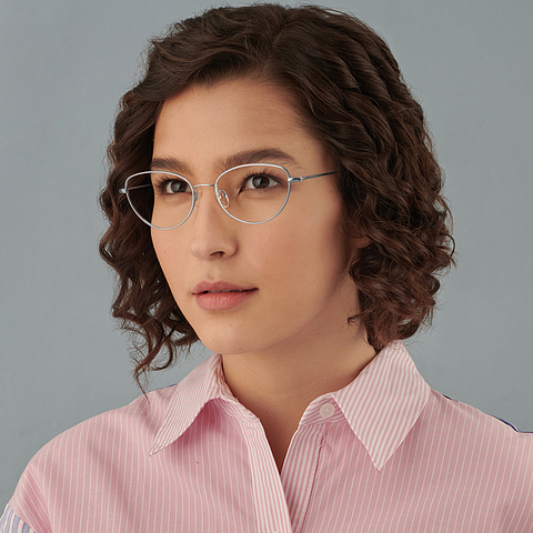 Vincent Chase Online Mid Gunmetal Full Rim Cat Eye right side