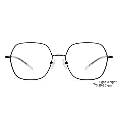 Vincent Chase Online Black Full Rim Geometric left side