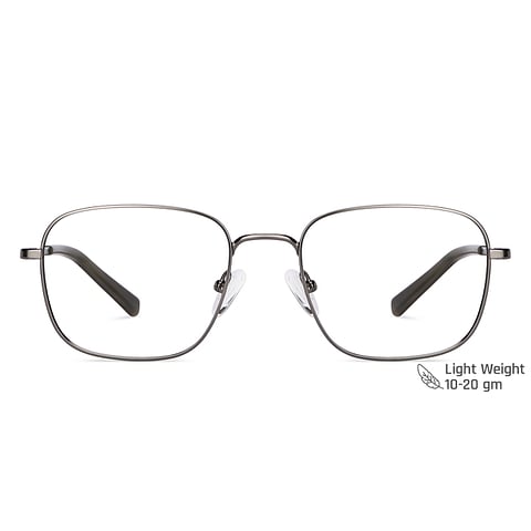 Vincent Chase Online Mid Gunmetal Full Rim Square left side