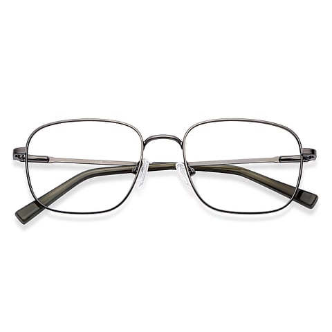 Vincent Chase Online Mid Gunmetal Full Rim Square left side