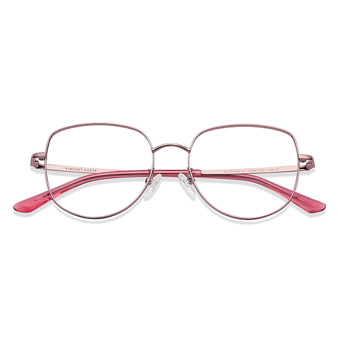 Vincent Chase Online Pink Full Rim Geometric left side