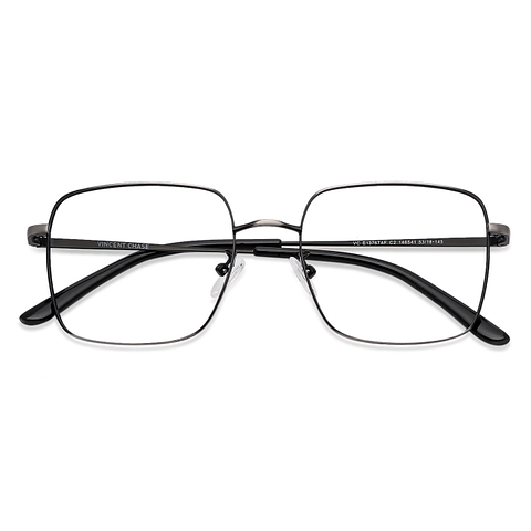 Vincent Chase Online Mid Gunmetal Full Rim Square left side