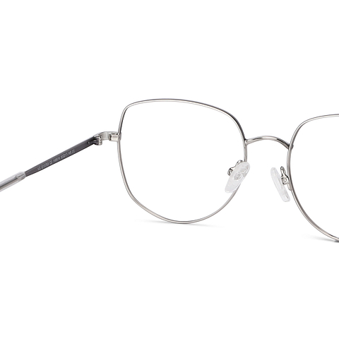 Vincent Chase Online Mid Gunmetal Full Rim Geometric right side
