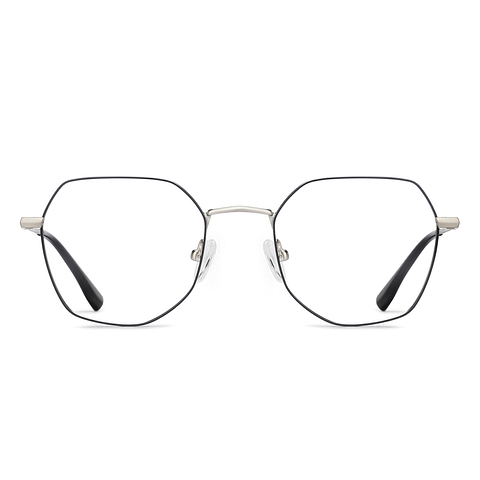 Vincent Chase Black Full Rim Geometric right side
