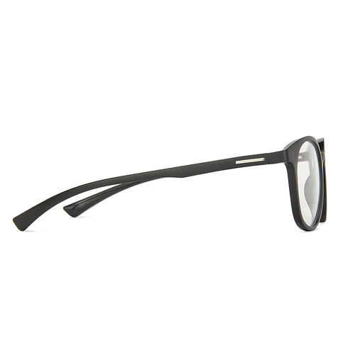 Vincent Chase Online Matte Black Full Rim Round left side