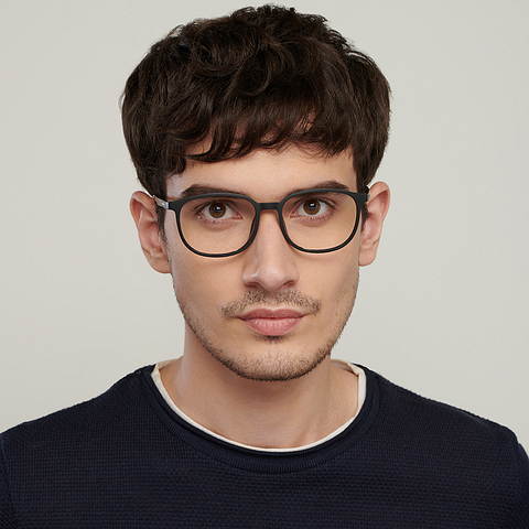 Vincent Chase Online Black Full Rim Round left side