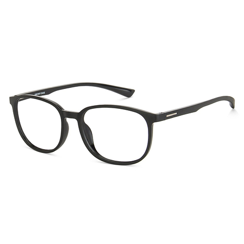 Vincent Chase Online Matte Black Full Rim Round right side