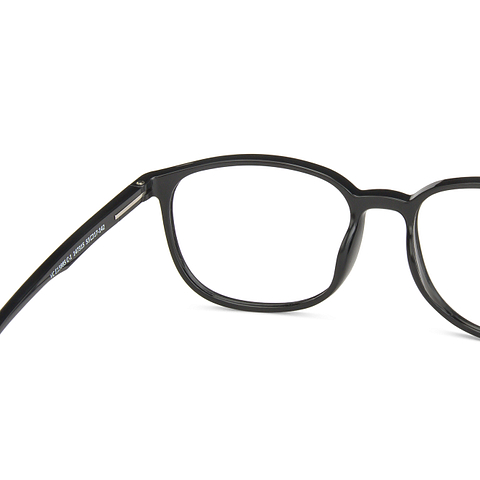 Vincent Chase Online Matte Black Full Rim Round right side