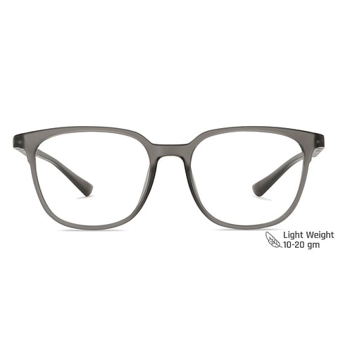 Vincent Chase Online Matte Grey Tansparent Full Rim Square left side