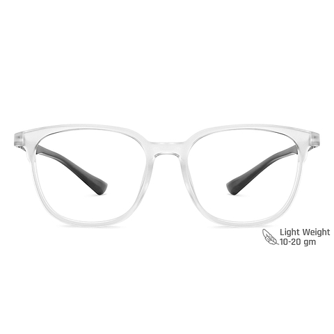 Vincent Chase Online Crystal Transparent Full Rim Square left side