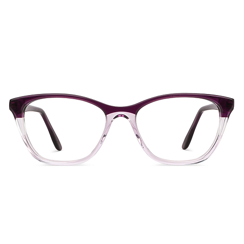 Vincent Chase Online Purple Transparent Full Rim Cat Eye left side