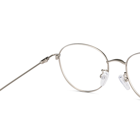 Vincent Chase Online Silver Full Rim Round right side