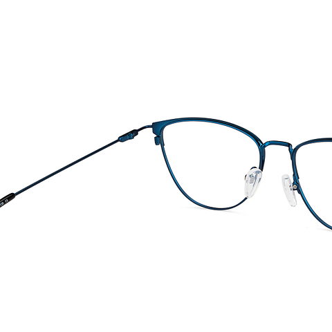 Vincent Chase Online Sky Blue Full Rim Cat Eye right side