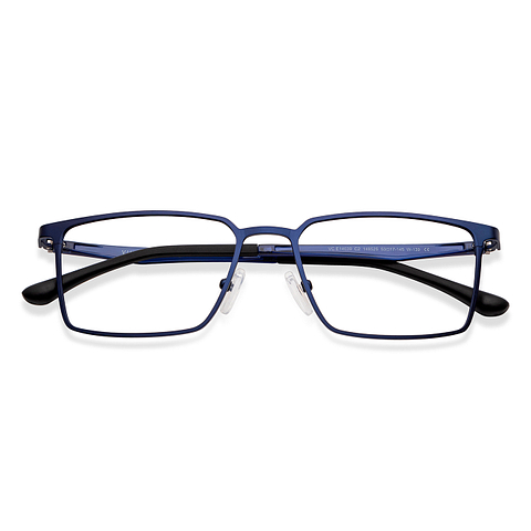 Vincent Chase Blue Full Rim Rectangle left side