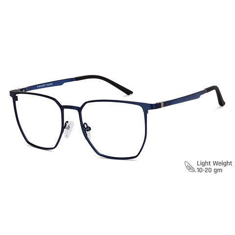 Vincent Chase Online Sky Blue Full Rim Geometric right side