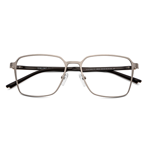 Vincent Chase Online Silver Full Rim Square left side