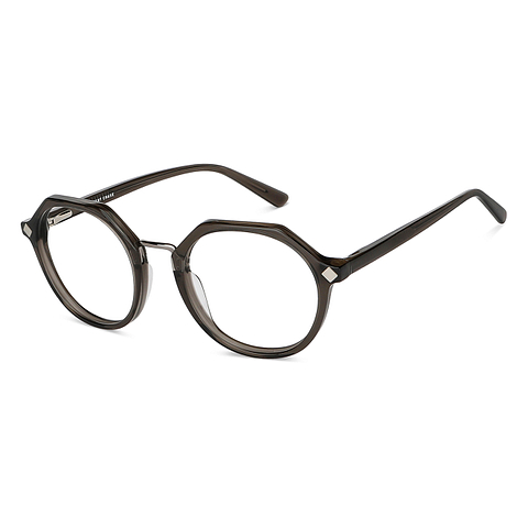 Vincent Chase Online Black Transparent Full Rim Geometric right side