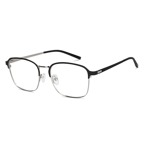 Vincent Chase Online Black Silver Full Rim Square right side