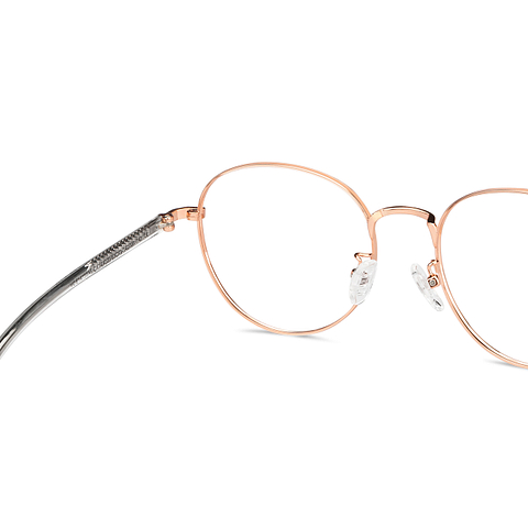 Vincent Chase Online Rose Gold Full Rim Round right side