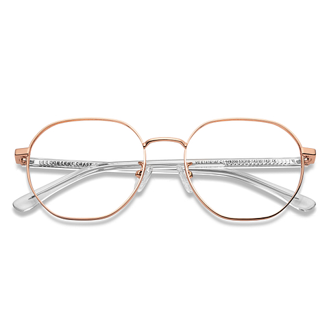 Vincent Chase Online Gold Full Rim Geometric left side