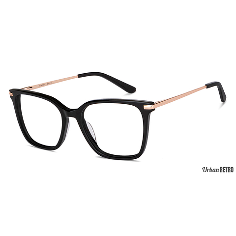 Vincent Chase Online Black Full Rim Square right side