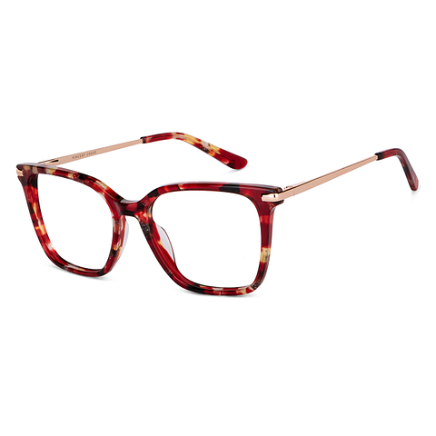 Vincent Chase Online Maroon Transparent Full Rim Square right side