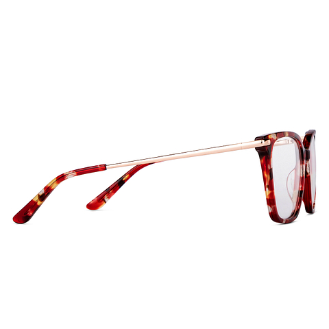 Vincent Chase Online Maroon Transparent Full Rim Square left side